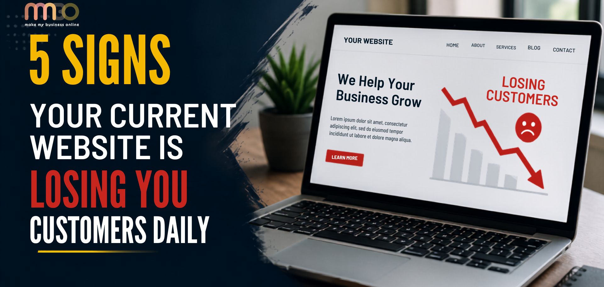 5 Signs Your Current Website Is Losing You Customers Daily